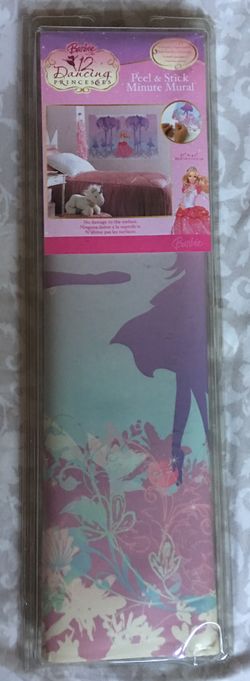 Peel & Stick Minute Mural Barbie 12 Dancing Princess