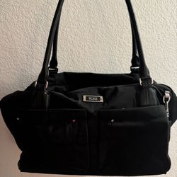 TUMI Black Bag with Two front Pockets