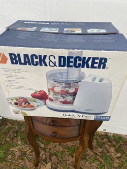 Black and decker food processor