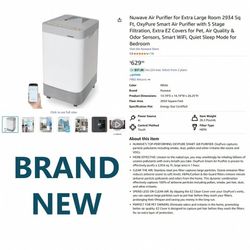 Nuwave OxyPure Smart Air Purifier Covers 2934 sq ft