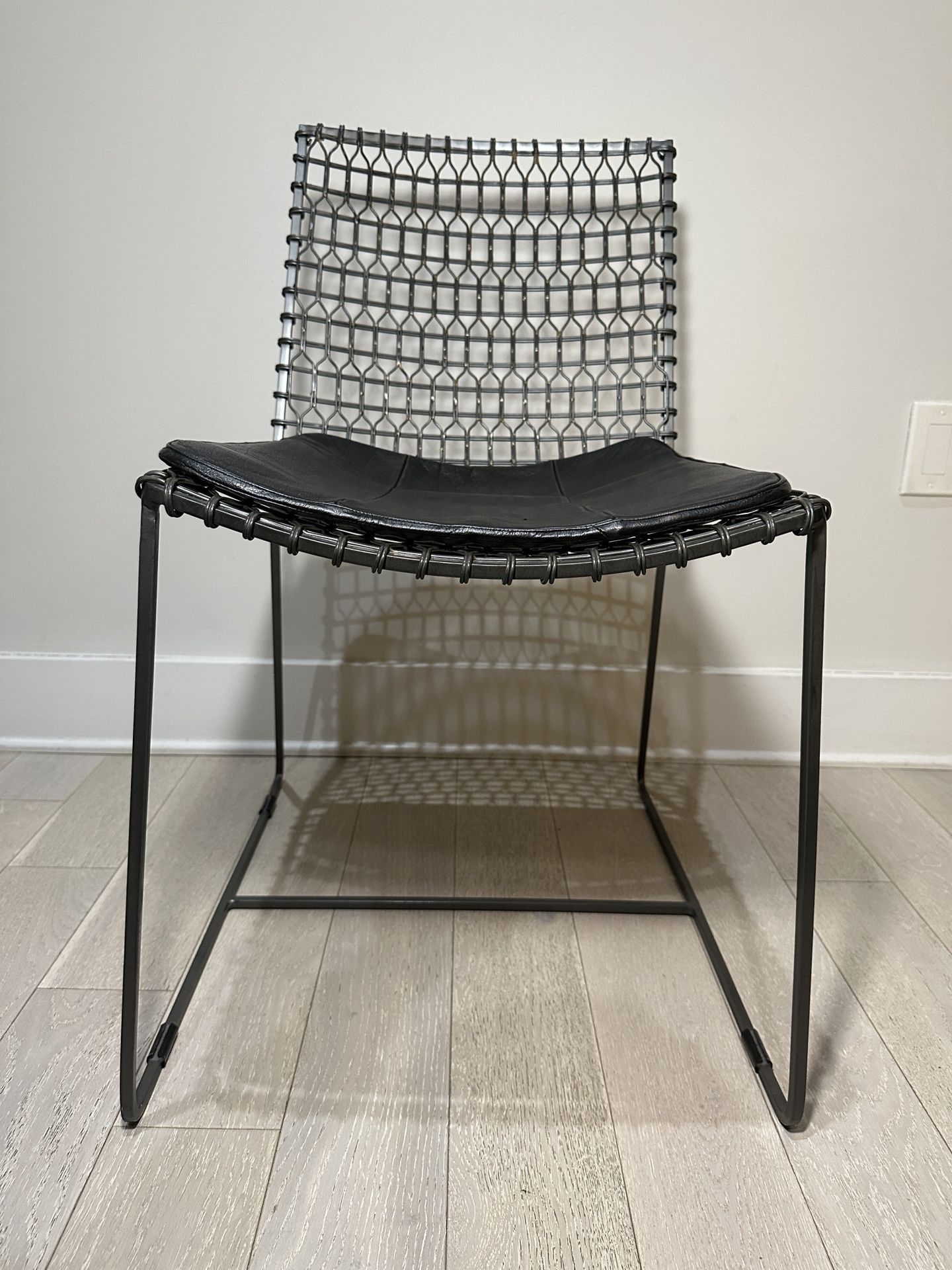 Crate & Barrel Metal Tig Chair