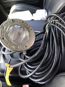 Pentair white pool light. 50ft