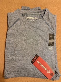 New men's XL wolverine UPF 50 long sleeve shirt