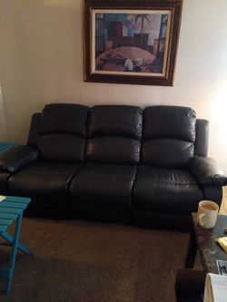 Leather Couch