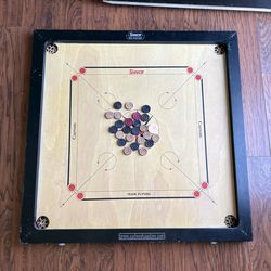 Surco Carrom Board with Coins