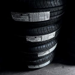 SET OF FOUR NEW TIRES 235/60/16 FUZION INCLUDING MOUNT AND BALANCE ASK ME FOR SIZES AND BRANDS 