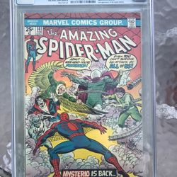 Amazing Spider-Man #141 (1975) CGC 9.6 — O/w to White Pages; 1st Danny Berkhart