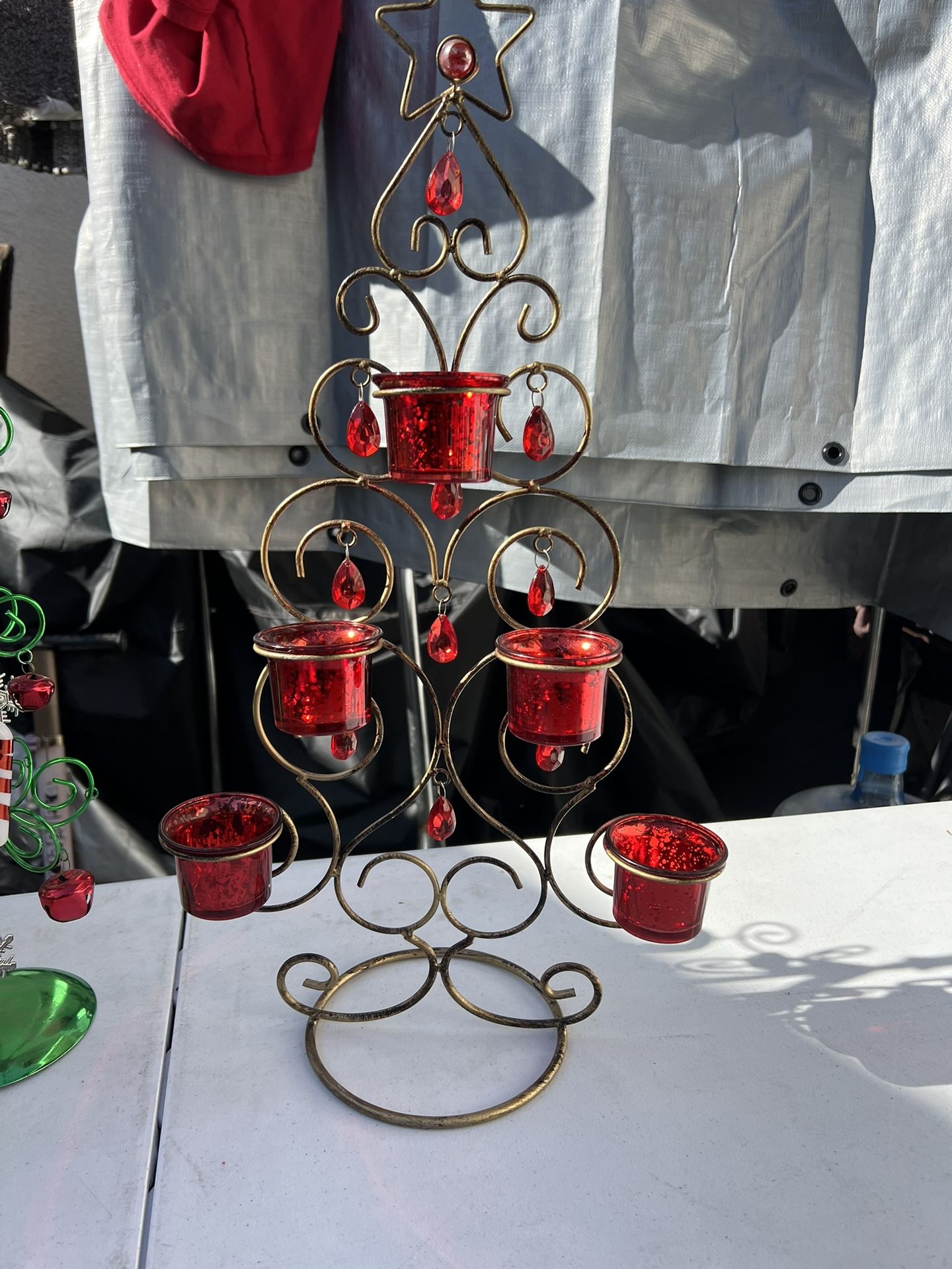 Christmas Tree Candle Holder