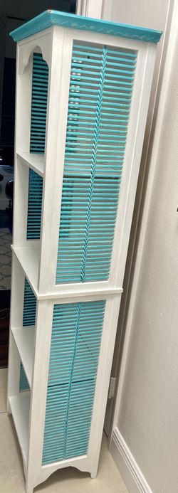 Wood Book Case Shelving Unit
