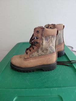 Size 1 Camo Boots