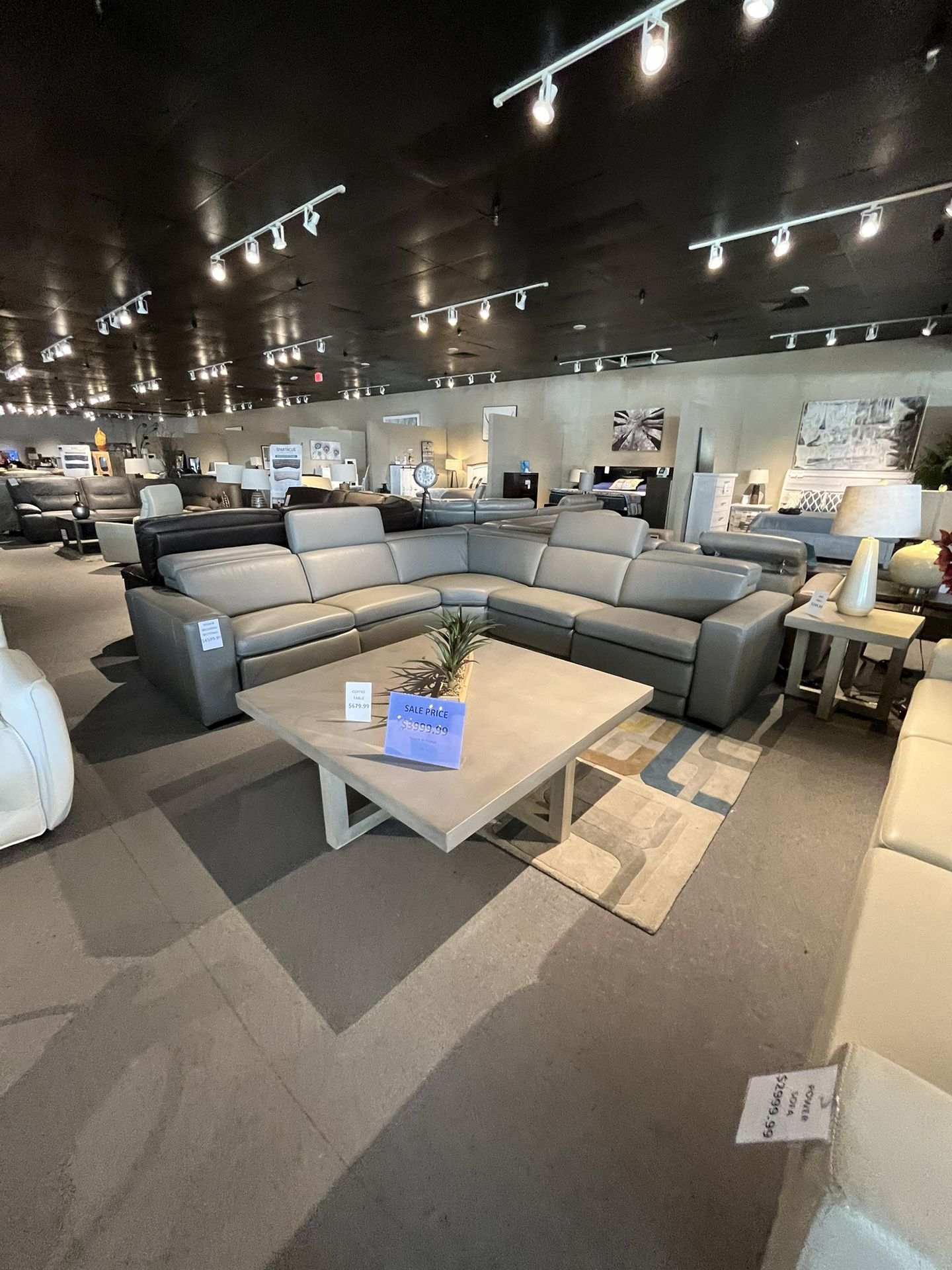 Power Reclining Sectional