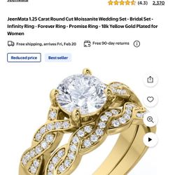 Women's Size 7 Wedding Set