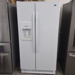 MAYTAG REFRIGERATOR SIDE BY SIDE