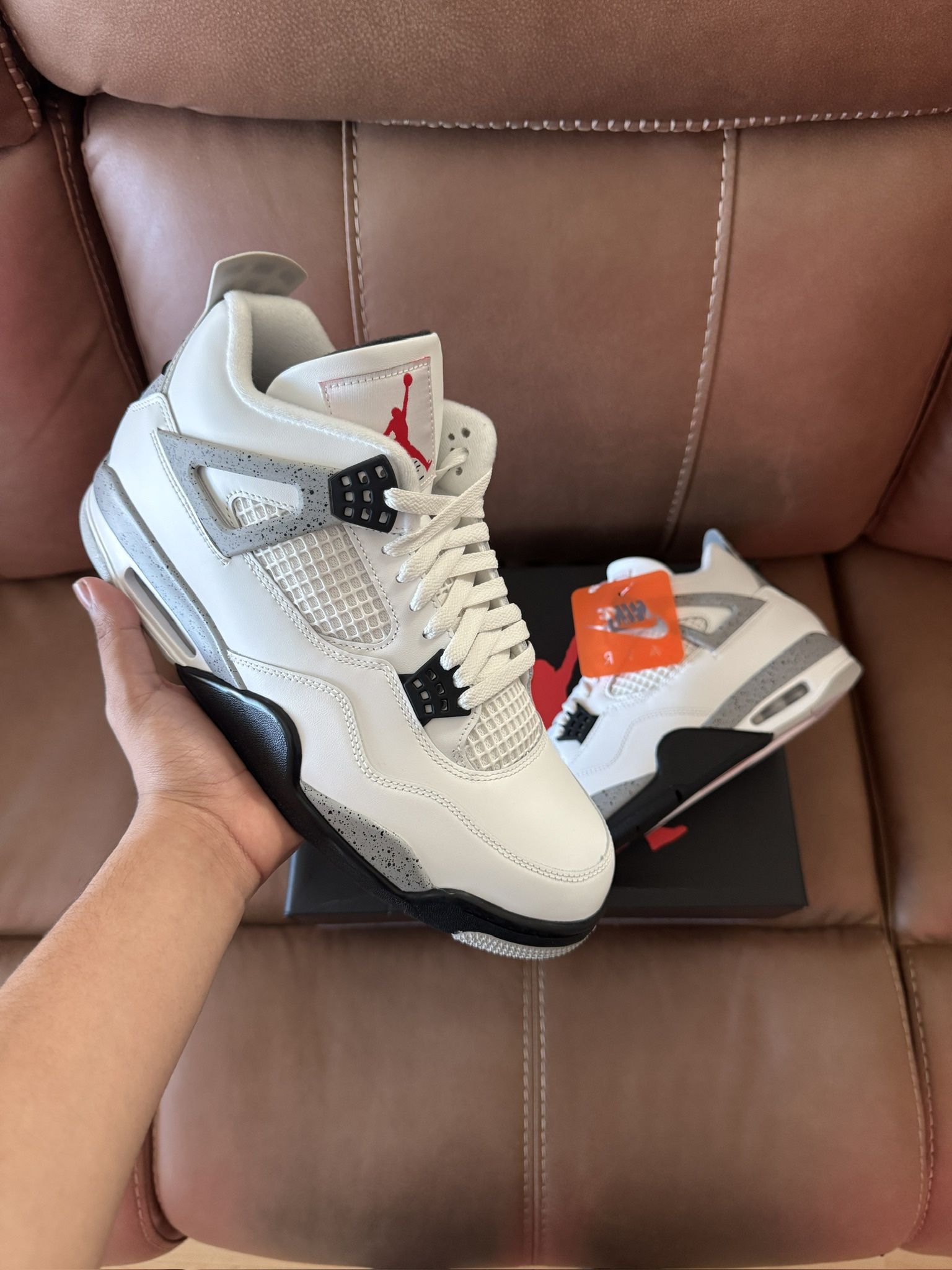 Jordan 4 “White Cement” (2025)