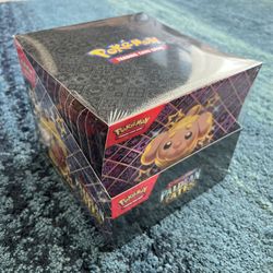 Pokemon Paldean Fates - Sealed Tech Sticker Collection Box