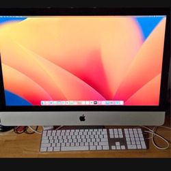 iMac 27 inches - Retina 5K- MacOS Ventura 