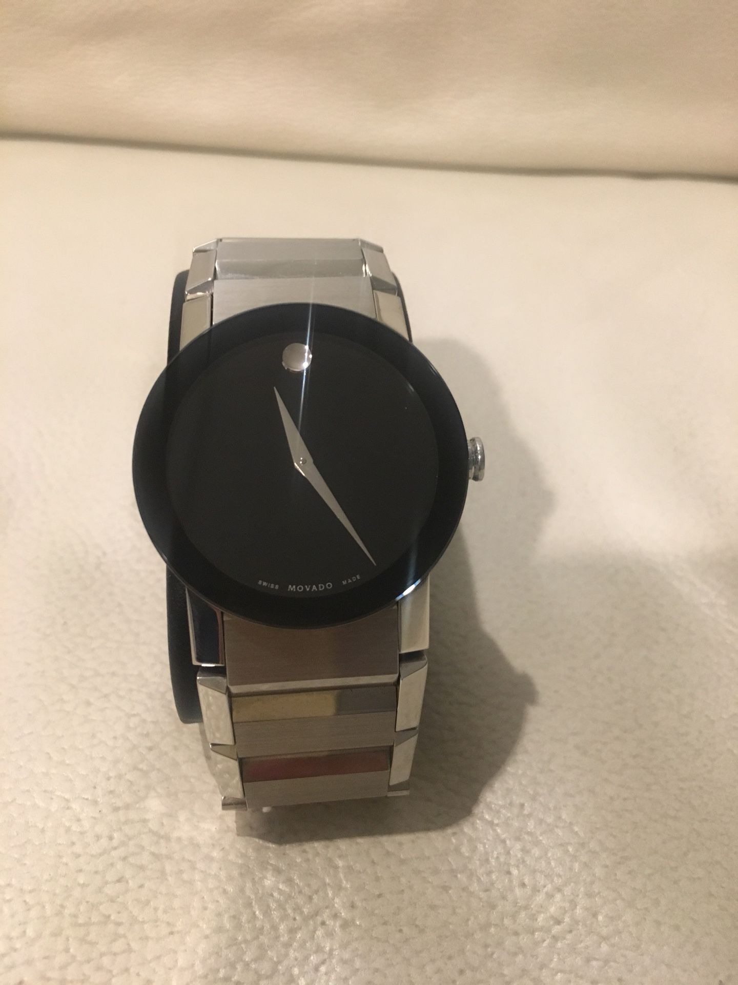 LIKE NEW MOVADO SAPPHIRE MEN'S WATCH