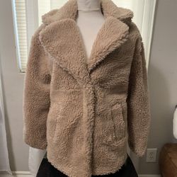 Vigoss Faux Shearling Teddy Coat - New