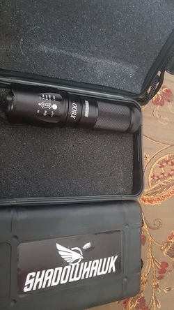 Flashlight led blackhawk