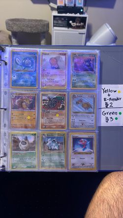 Pokemon Cards $1-3 Binder