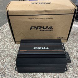 PRVA AUDIO MINI 4 CHANNEL FULL RANGE AMPLIFIER MDX2000.4 1 Ohm