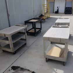 UTLITY ROLL CARTS AVAILABLE 