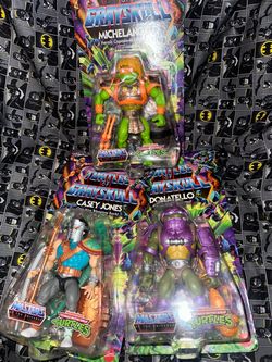 Masters of the Universe x TMNT Turtles of Grayskull 3-Figure Set