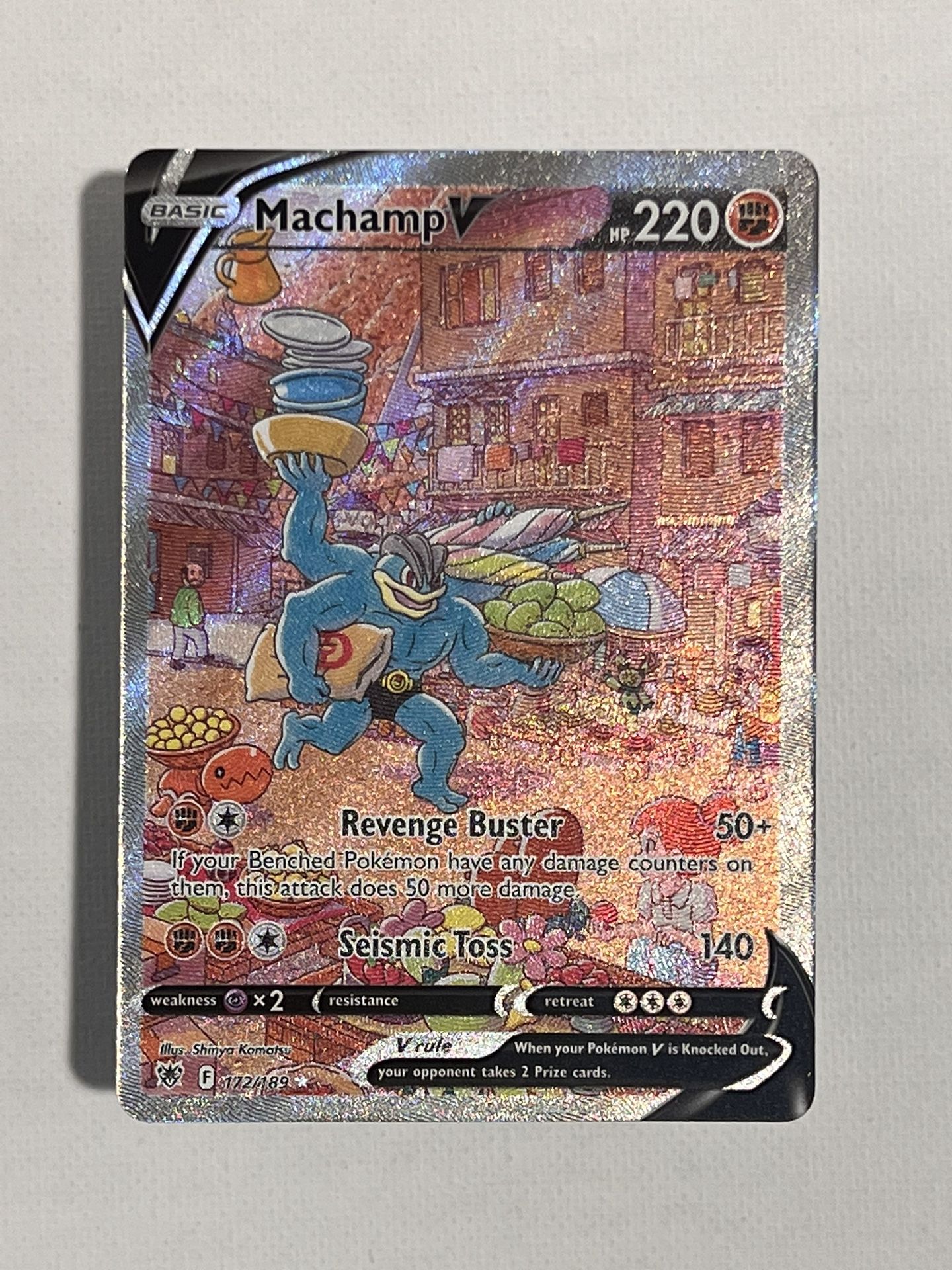 Machamp V Alternate Art - Astral Radiance - 172/189 Pokmon Card for Sale  in Staten Island, NY - OfferUp