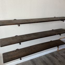 Wooden Shelves 