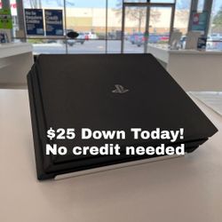 Sony Playstation 4 Ps4 Pro-$25 DOWN Today-NO Credit Payment Plan Options