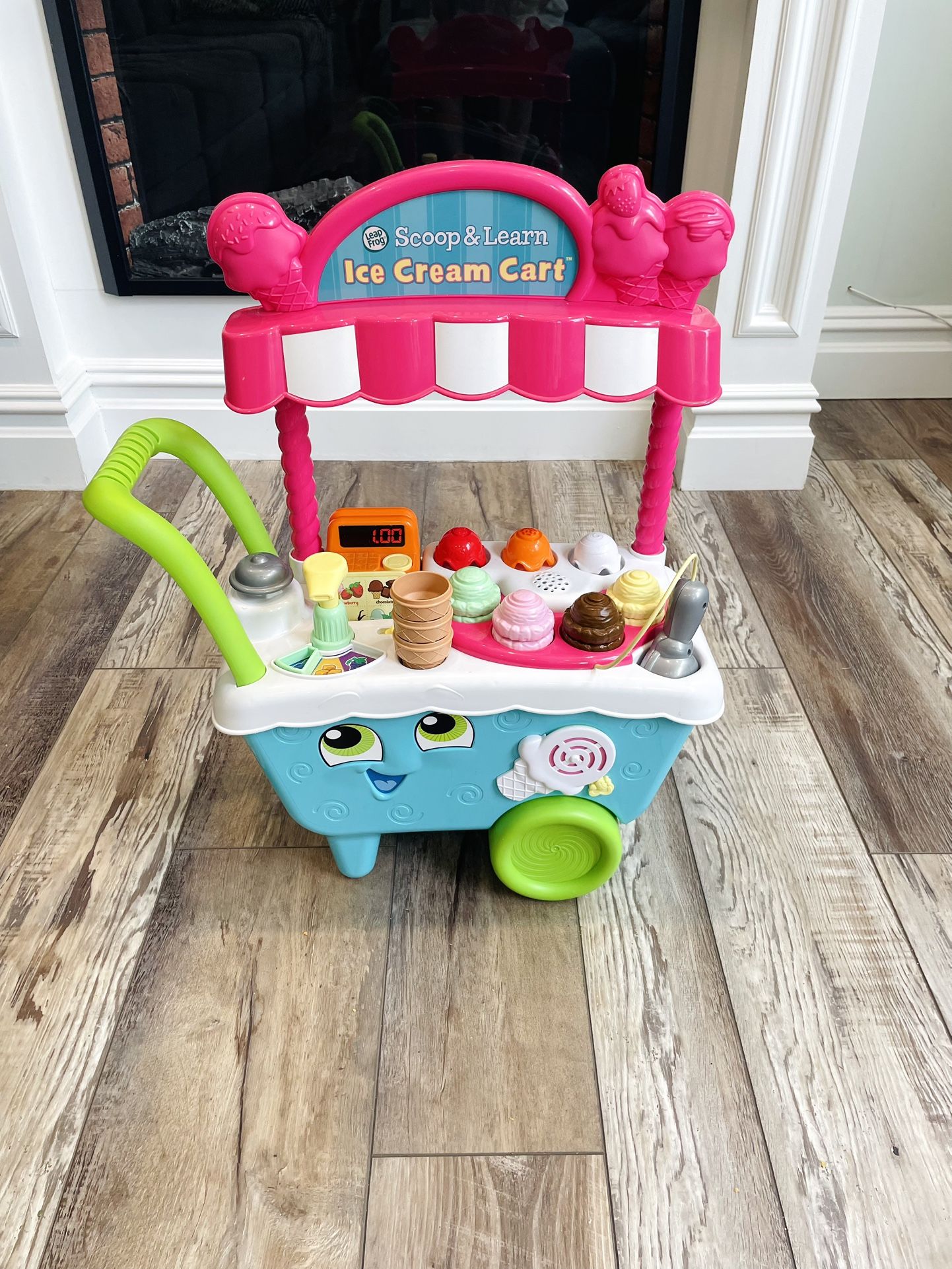 LeapFrog Scoop and Learn Ice Cream Cart Kids Girls Toy
