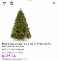 New 6.5Ft Christmas Tree