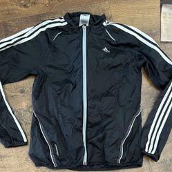 Adidas Formation Windbreaker Jacket Womens Sz Medium 