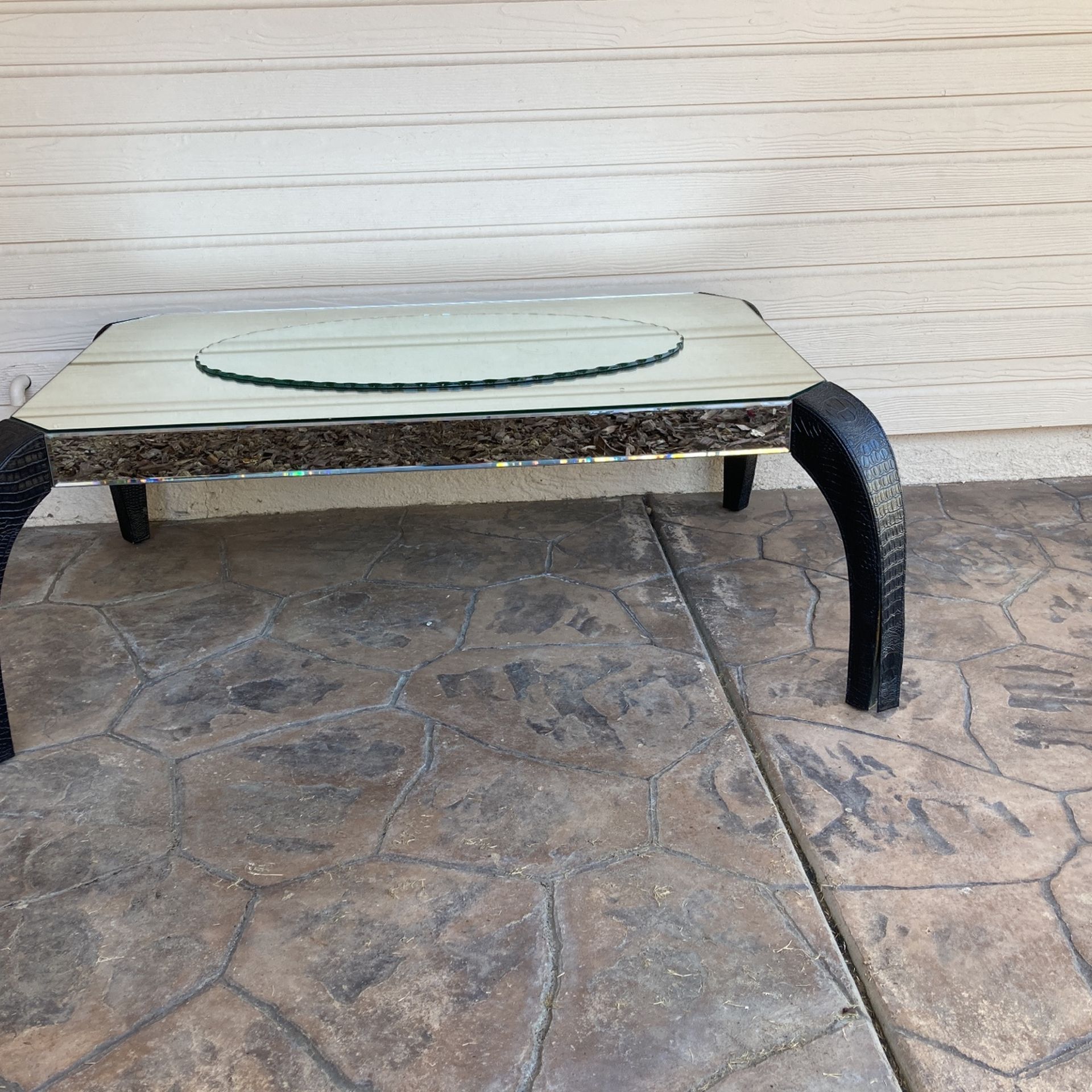 Mirrored Coffee Table 