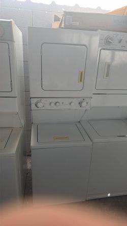 Stackable washer and dryer