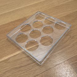 00613586 Bosch Refrigerator Freezer Model b20cs30sns Egg Tray -  6.75" x 6" x 0.75"