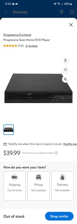 New DVD Player