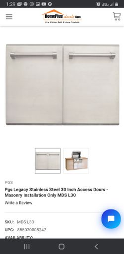 Legacy Access Door For BBQ