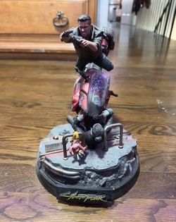 Cyberpunk 2077 Collector’s Edition Statue and Steelbook