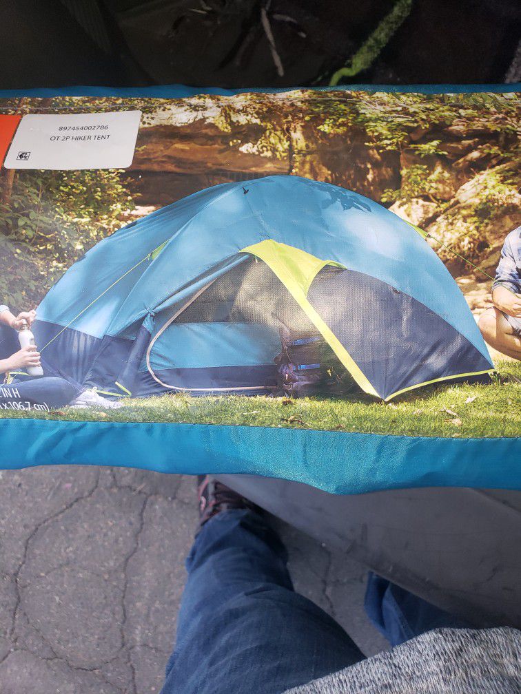 2 Man Hiking Tent 40 FIRM Like New 
