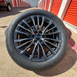 22s Chevy Gmc Escalade Rims Rines Wheels Oem New Tires 6lug