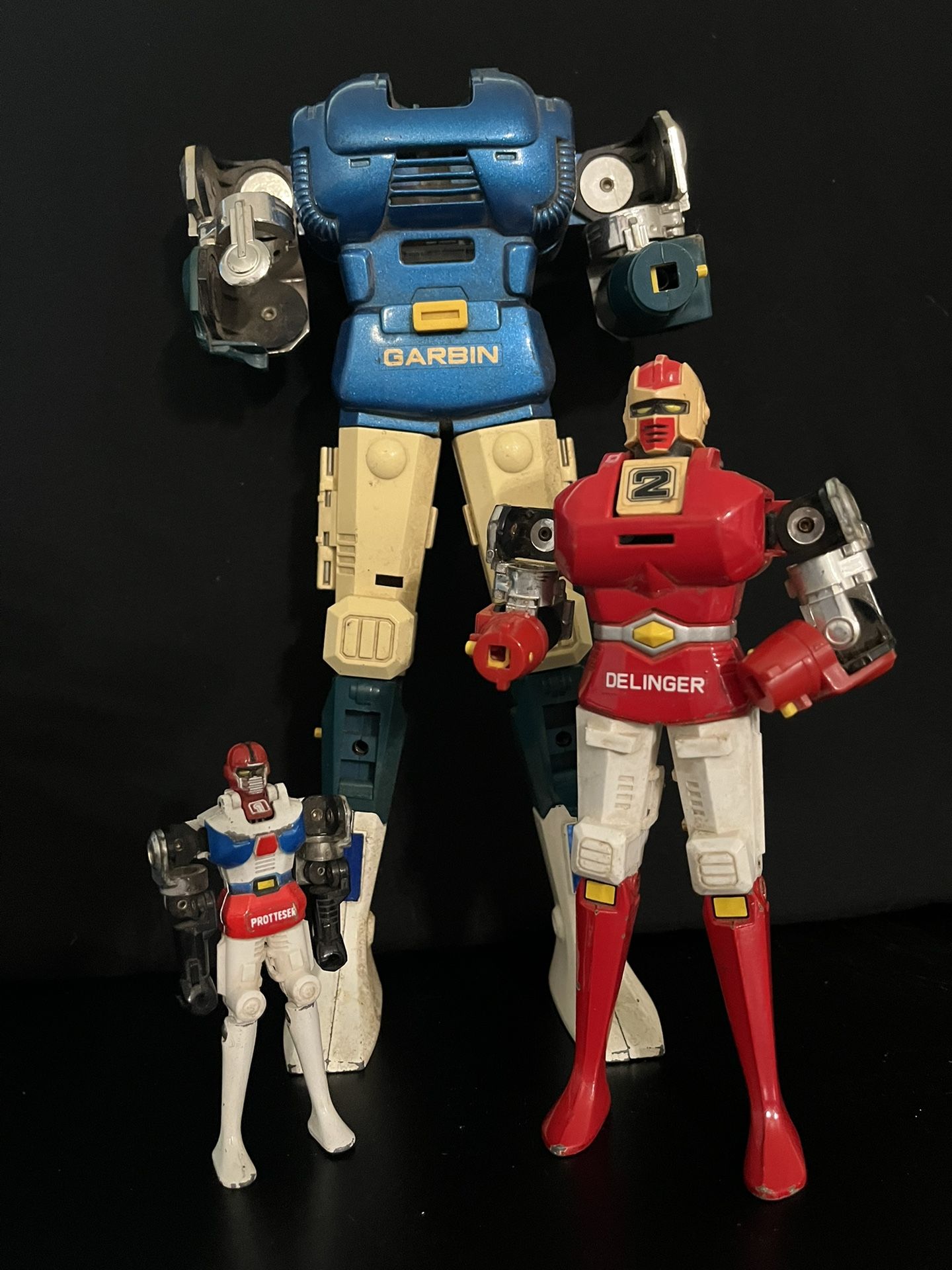 Godaikin Gardian 1984 Bandai Chogokin Garbin Guardian Robot DX Incomplete Set