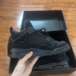 Air Jordan 4 Black Cats Size 9 