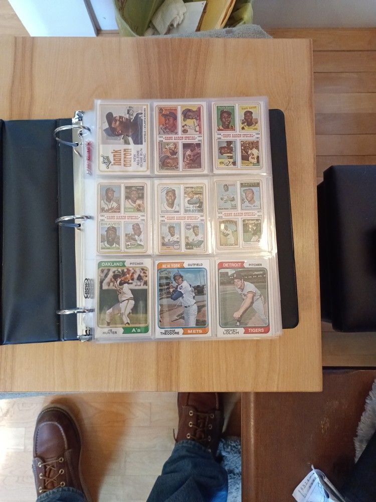 1974 Topps Complete Set With All Error Cards In Mint Condition 