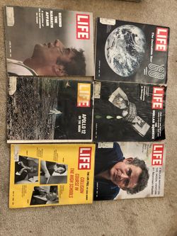 1969 LIFE MAGAZINES.