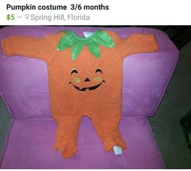 Costume pumpkin 3/6 months