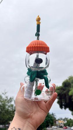 Starbucks Snoopy glass