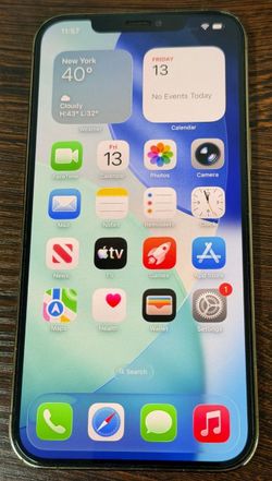 AT&T Apple iPhone 12 Pro Max  128GB Gold   Face ID Issue