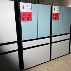 Samsung Bespoke refrigerator glass 28.8 Cu. Ft French Door Refrigerator