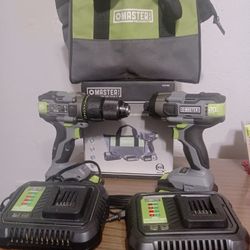 Master Mechanic 20V Drill & Impact Set